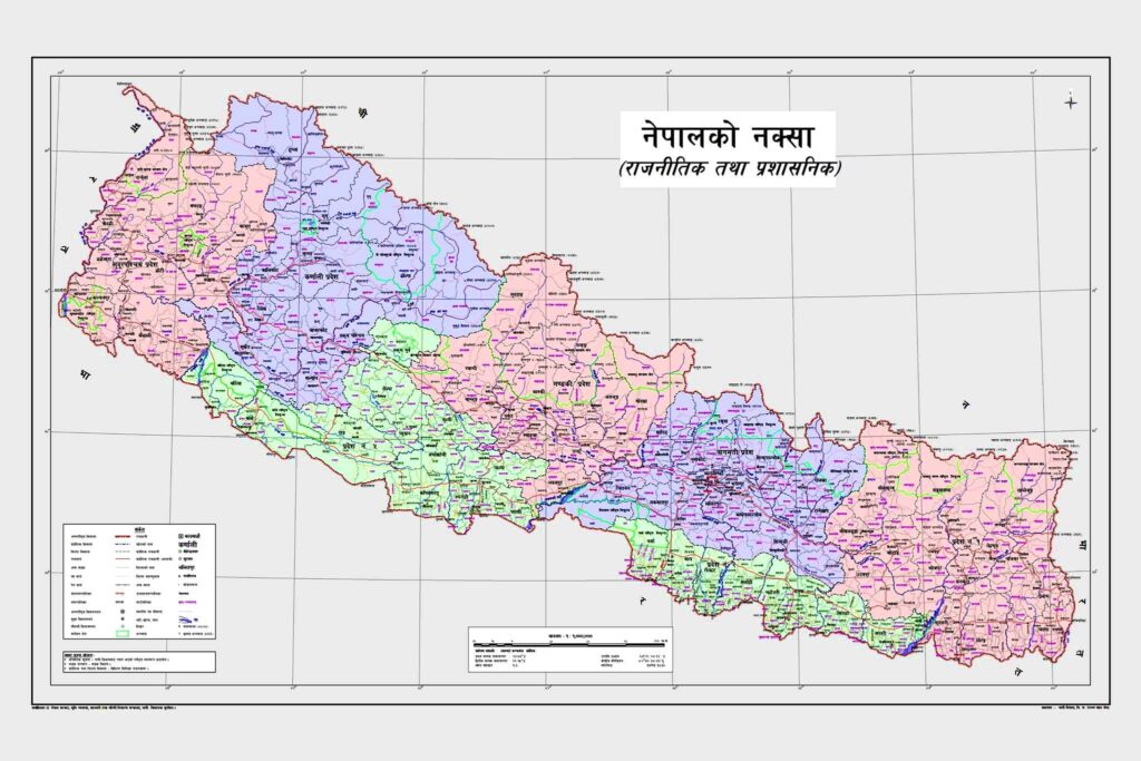 नेपालको नयाँ नक्सा