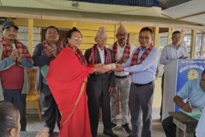 हल्दीबारीमा शिक्षाको उज्यालो भविष्यका लागि ओमनाथ प्रसाईं परिवारको प्रेरणादायी योगदान