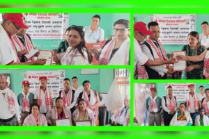 हल्दीबारीका ६ जना सासुबुहारीलाई रेडक्रसले गर्यो सम्मान