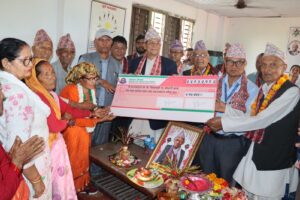 बालनिकुञ्जमा  कार्कीको स्मृतिमा अक्षयकोष स्थापना