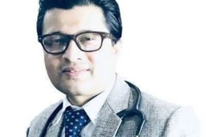 रास्वपा उम्मेदवार डा. लेखजंग थापा रुपन्देही–३ उपनिर्वाचनको मैदानमा