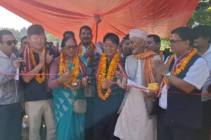 हल्दीबारी गाउँपालिकाले थप एउटा पक्की पुल सञ्चालनमा ल्यायो