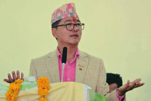 राजासहित सबै शक्ति सहभागी हुने सर्वदलीय सम्मेलनको माग: अध्यक्ष लिङदेन
