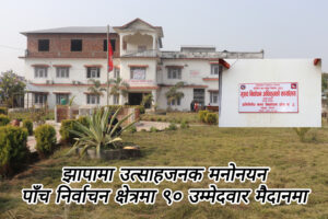 झापामा उत्साहजनक मनोनयन: पाँच निर्वाचन क्षेत्रमा ९० उम्मेदवार मैदानमा