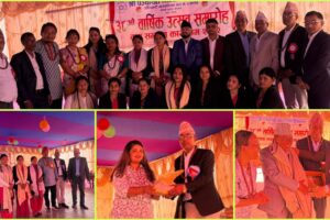 पञ्चायत मा.वि.को ३८औँ वार्षिक उत्सव सम्पन्न: उत्कृष्ट शिक्षकदेखि जग्गादातासम्म सम्मानित
