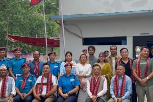 इलाका प्रहरी कार्यालय झिलझिलेको नवनिर्मित भवन र कन्ट्रोल रुमको उद्घाटन