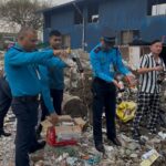 त्रिभुवन विमानस्थलमा संकलित प्रतिबन्धित तथा बेवारिसे सामग्रीहरू नष्ट