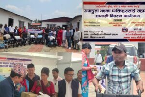 हल्दीबारीको मानवीय सार: ह्वीलचियरदेखि श्रवण यन्त्रसम्म, जब राज्य घरदैलोमै पुग्यो