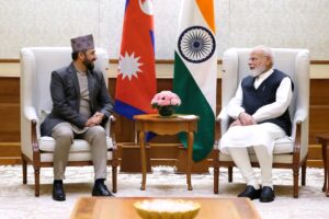 भारतीय प्रधानमन्त्री नरेन्द्र मोदी र रास्वपा अध्यक्ष रवि लामिछानेबीच भेटवार्ता: आपसी सम्बन्धलाई अझ उच्च स्तरमा पुऱ्याउने प्रतिबद्धता