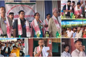 जलथल खानेपानीको पाँचौँ वार्षिक साधारण सभा सम्पन्न, दुई उपभोक्ता सम्मानित